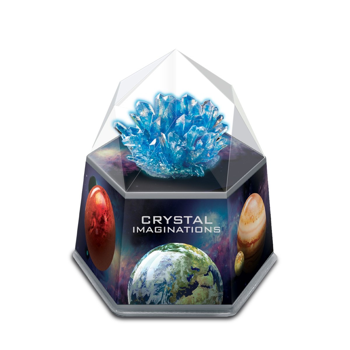 4M gör-det-själv-set Crystal Imaginations Blue