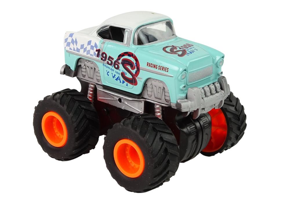 4x4 Classic Large Wheel Monster Truck - 4 farver tilgængelige