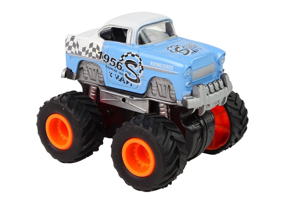 4x4 Classic Large Wheel Monster Truck - 4 farver tilgængelige