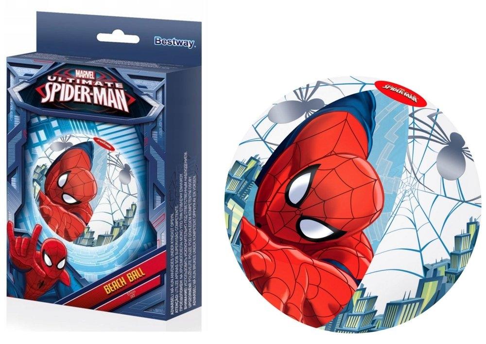 51 cm Spider-Man uppblåsbar badboll - slitstark vinylkul!