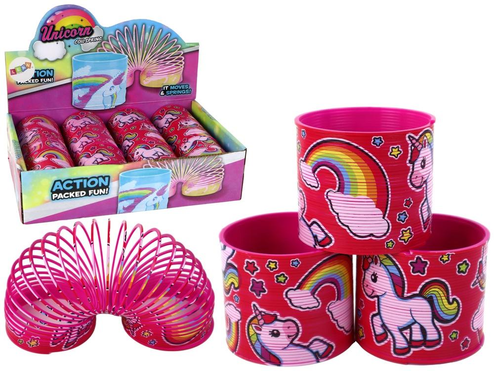 6 CM Pink Unicorn Rainbow Spring: Sjovt og stressfrit legetøj