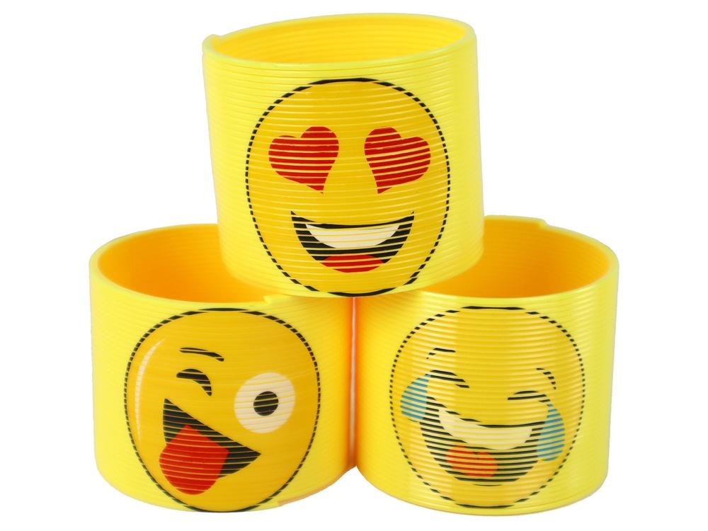 6 cm Yellow Emoji Spring: Sjov, afstressning og afslapning