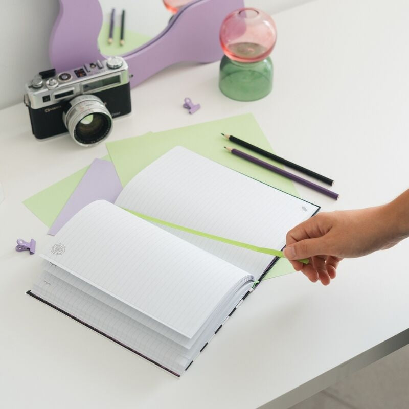 A5 Premium Notebook, högkvalitativt papper, hållbart omslag