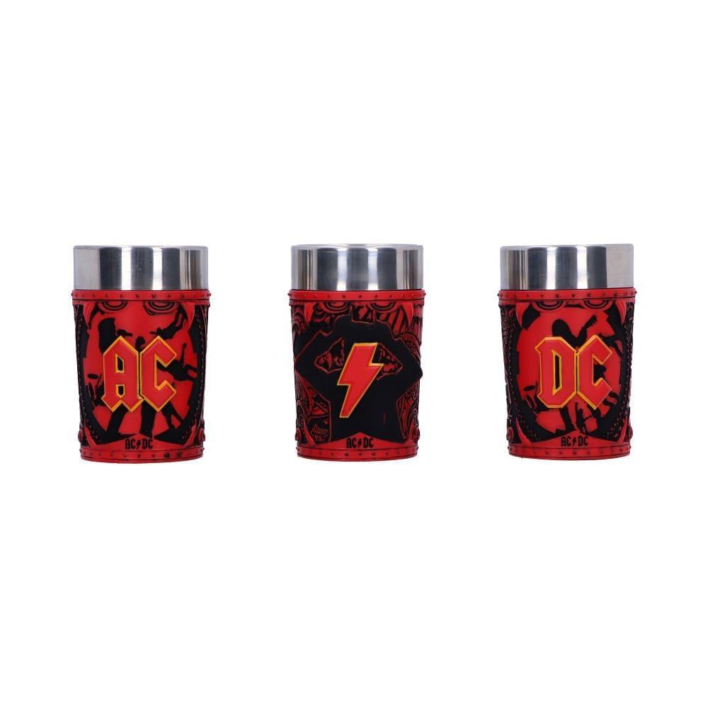 AC/DC Shot Glasses Logo 3-pack