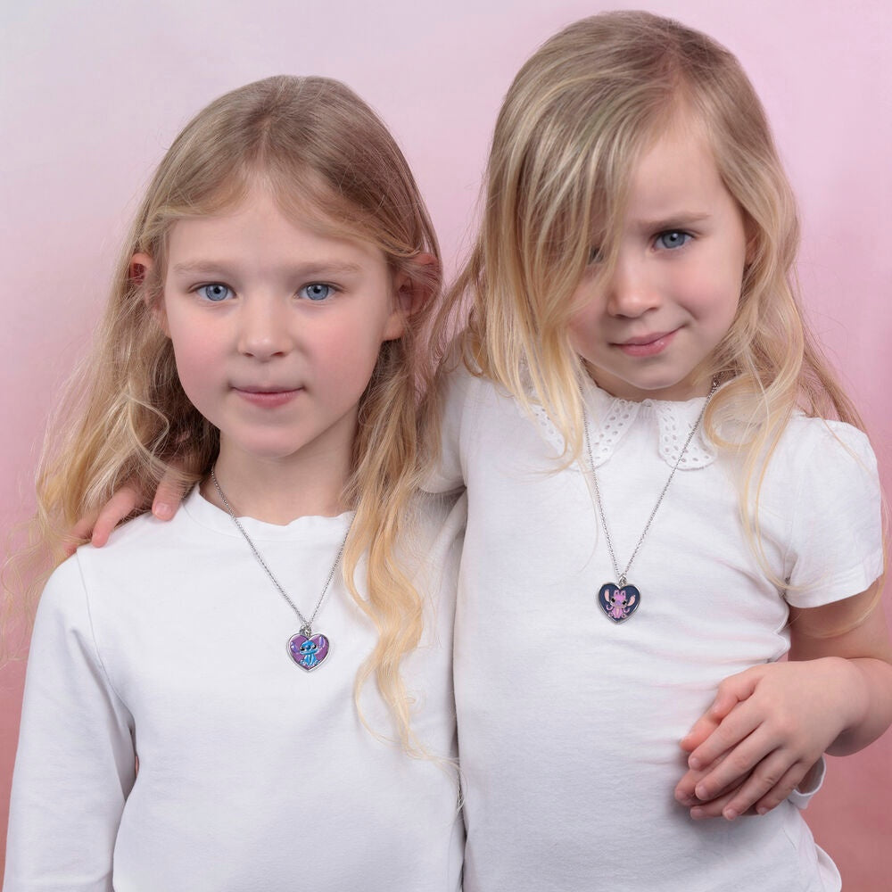 Angel & Stitch Halsband Set - 2 delar
