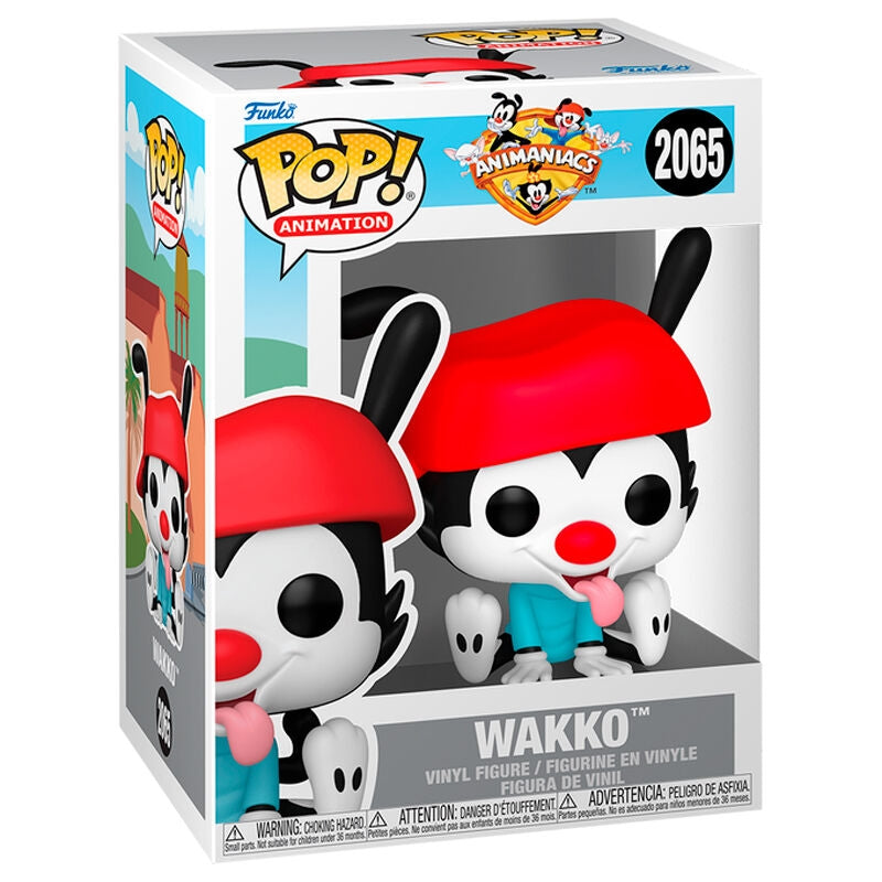 Animaniacs Wakko POP-figur – samlarbar vinylleksak