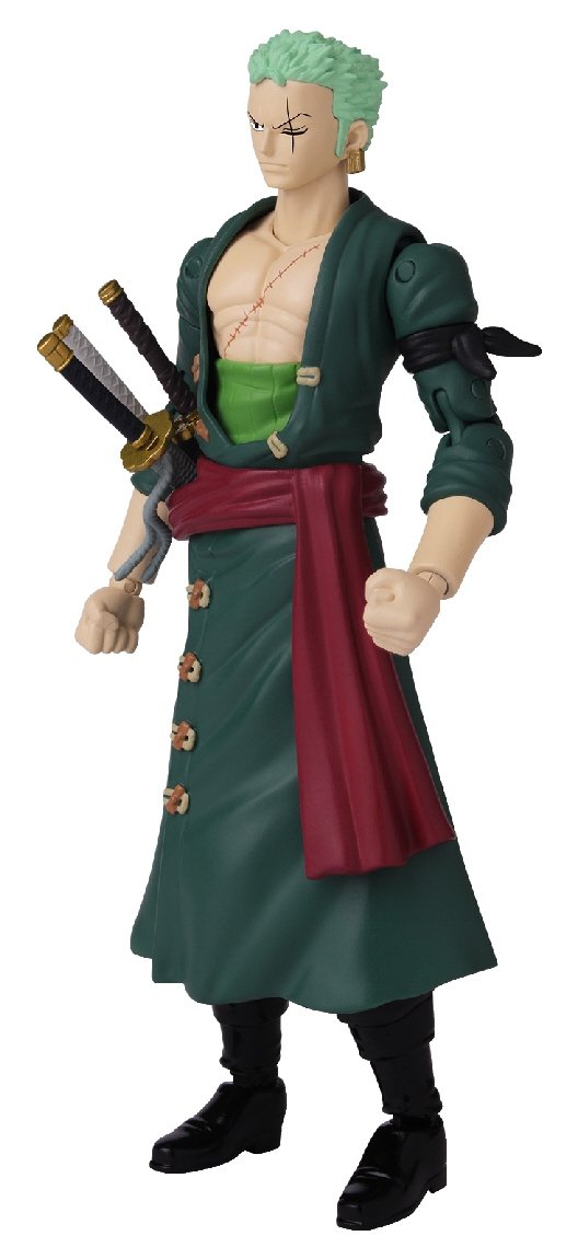 Anime Heroes Once Piece Figur med tillbehör, 16 Cm - Roronoa Zoro