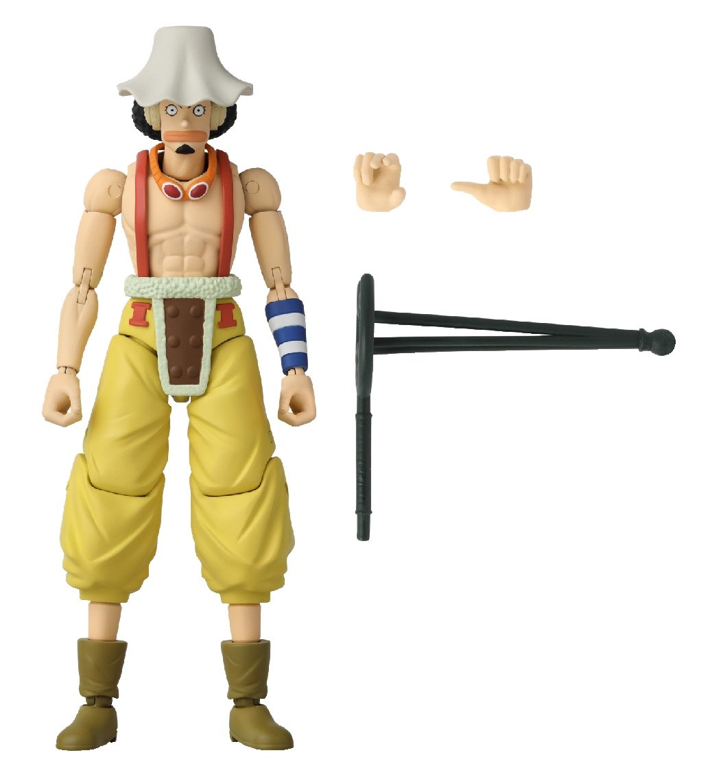 Anime Heroes One Piece Figur med tillbehör, 16 Cm - Usopp