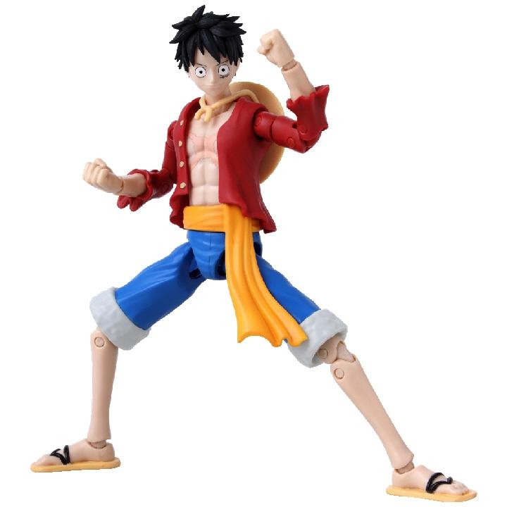 Anime Heroes One Piece Figur med tillbehör, 16 cm - Monkey D. Luffy