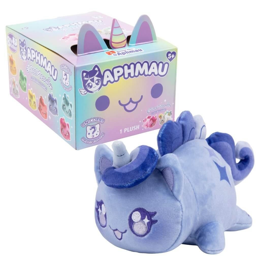 Aphmau Meemeow Mystery Plyschleksak "Unicorn", 15 Cm