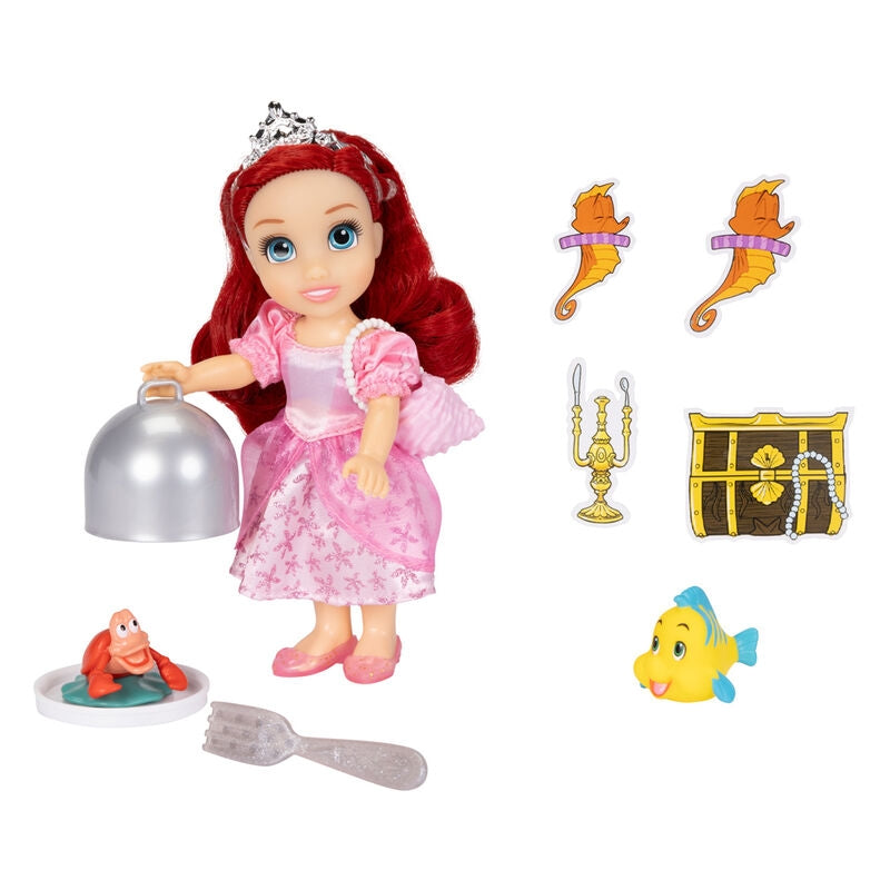 Ariel Doll 15cm - Den lilla sjöjungfruns land- och havsfigur