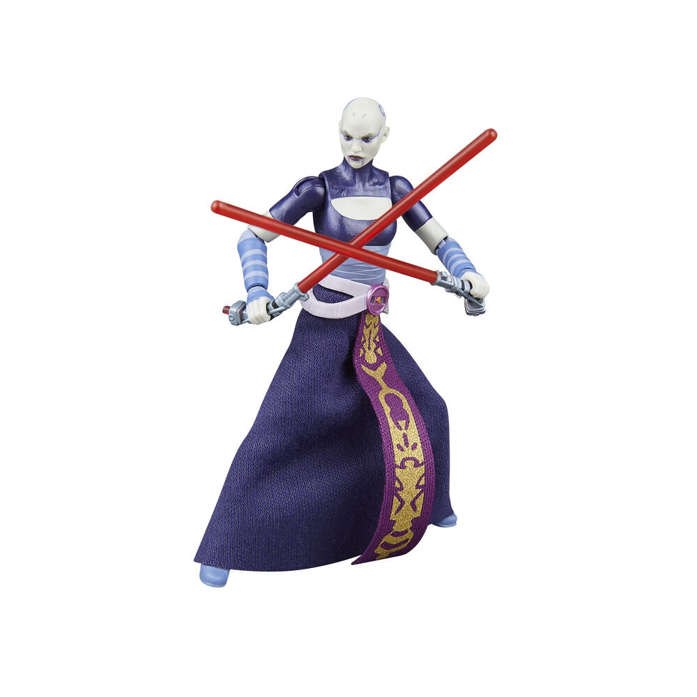 Asajj Ventress Action Figur 9,5 cm - Star Wars The Clone Wars