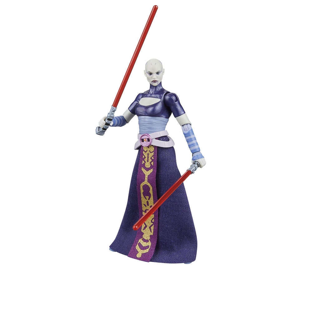 Asajj Ventress Action Figur 9,5 cm - Star Wars The Clone Wars