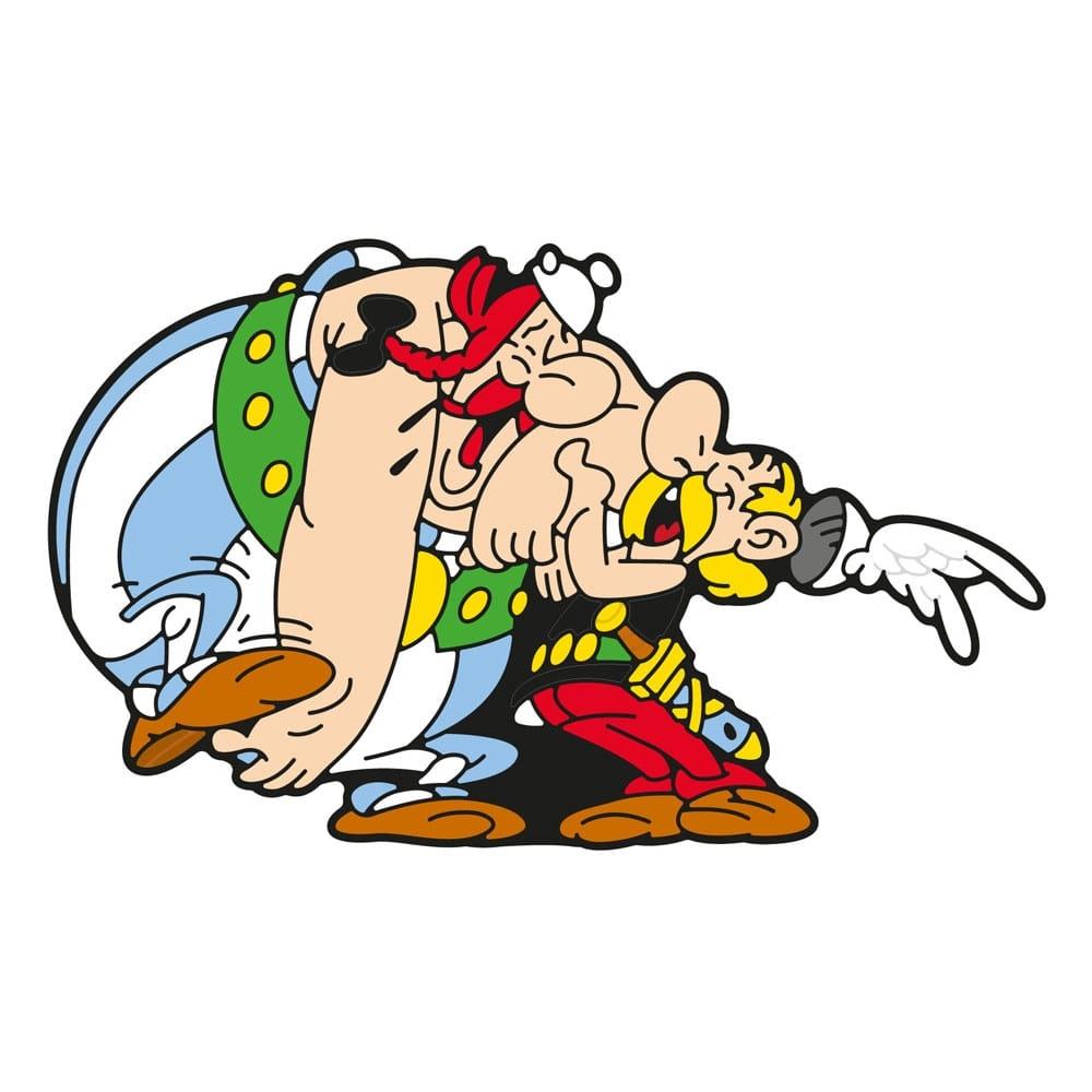 Asterix Køleskabsmagnet Asterix &amp; Obelix griner 6 cm