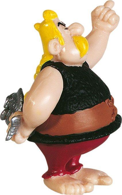 Asterix figur Unhygienix fiskehandler 6 cm