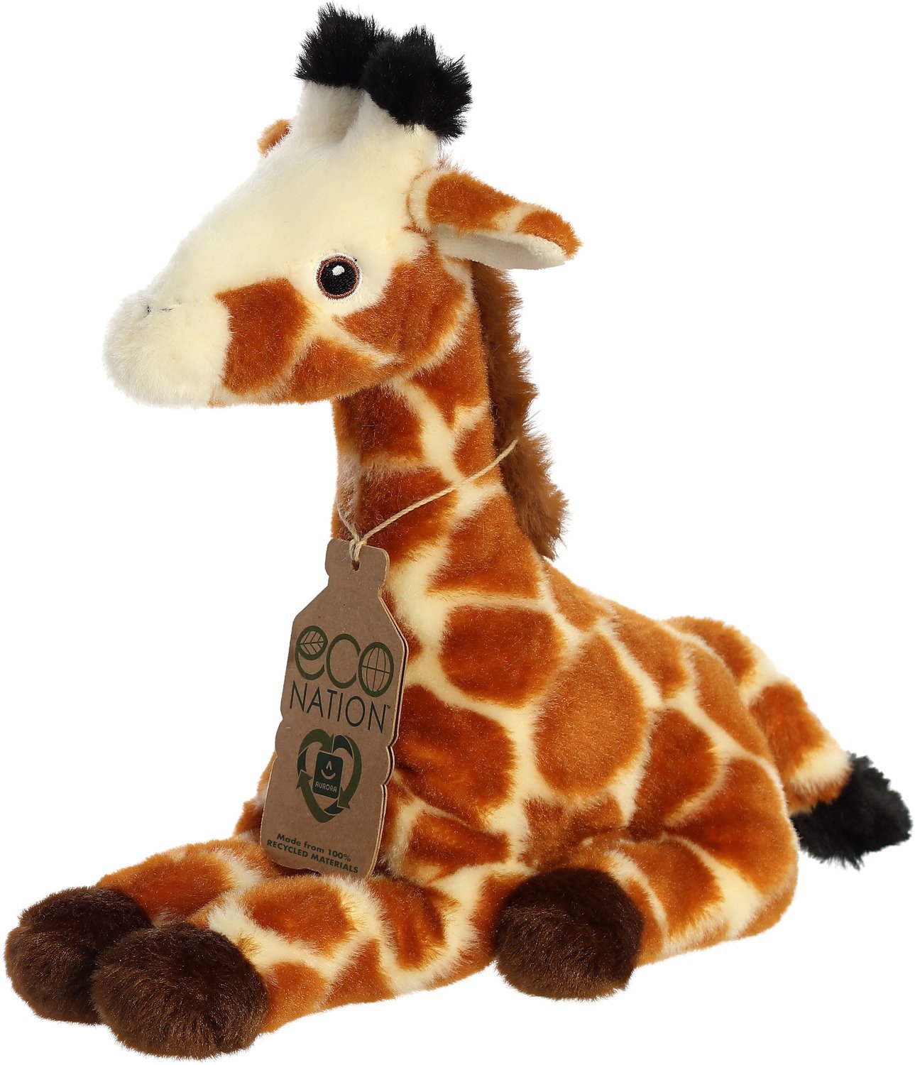 Aurora Eco Nation plyschgiraff, 24 cm