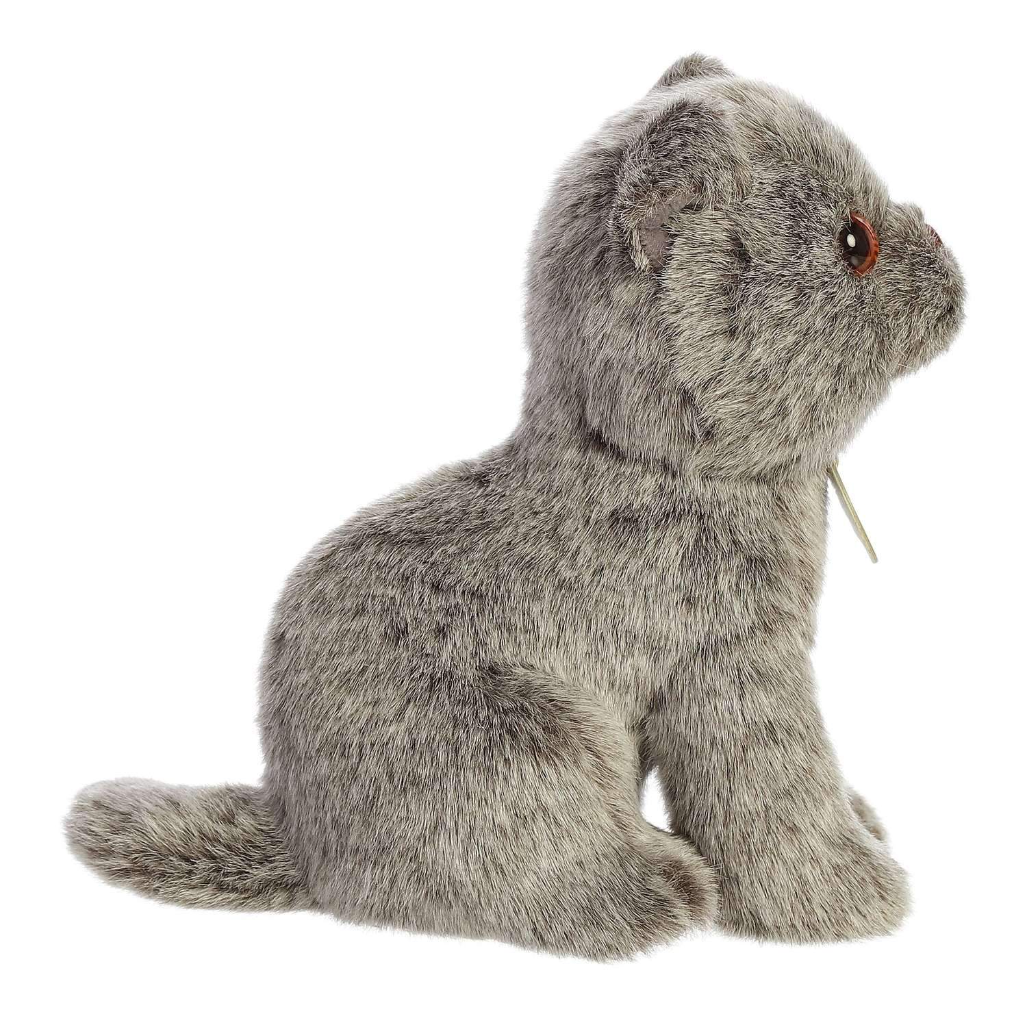 Aurora Miyoni Soft Toy Scottish Fold Cat, 22 Cm