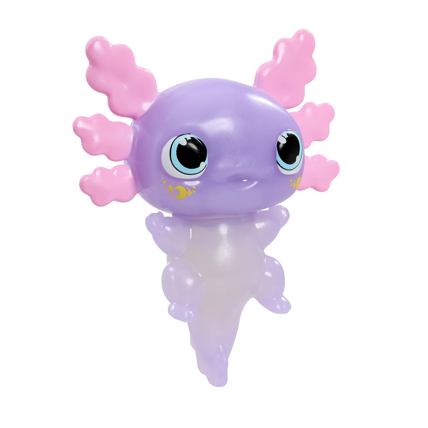 Axolotl-leksak med taktila pärlor som lyser i mörkret