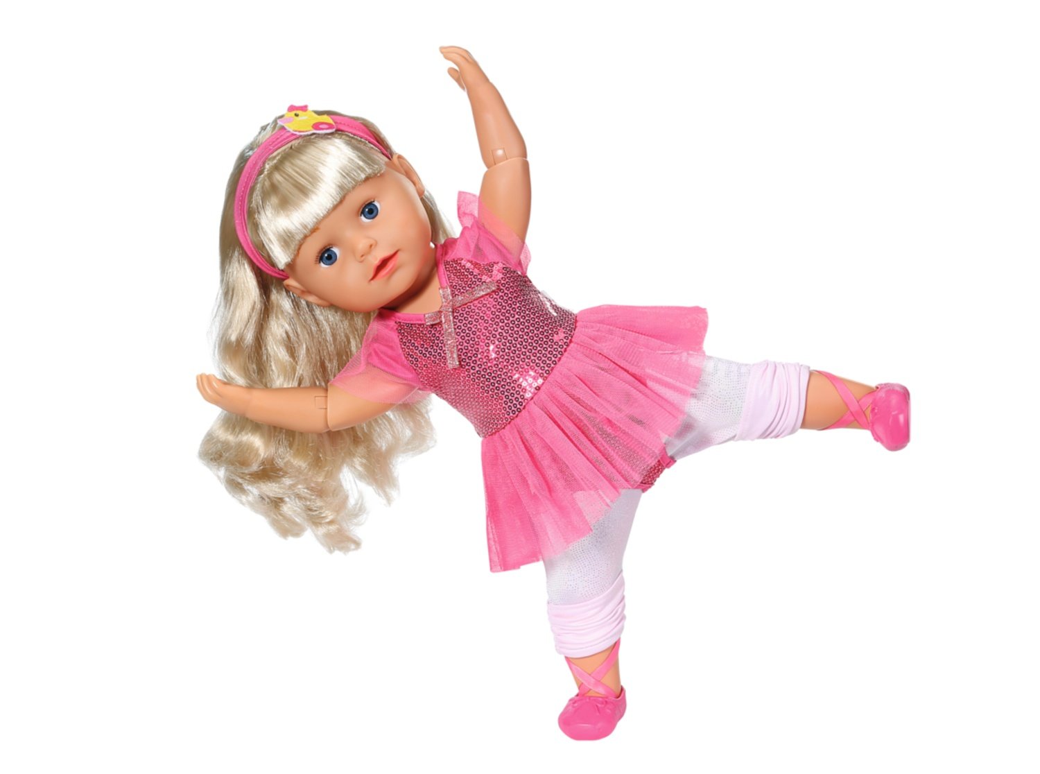 Baby Born Sister Doll Style & Play Blond, 43 Cm