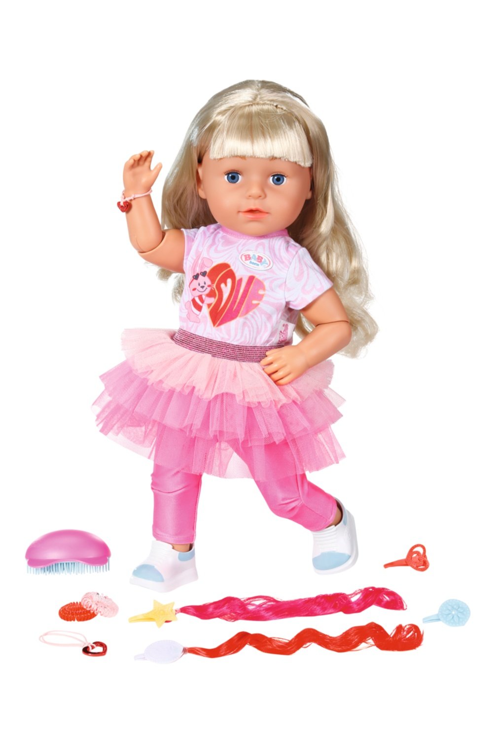 Baby Born Sister Doll Style & Play Blond, 43 Cm