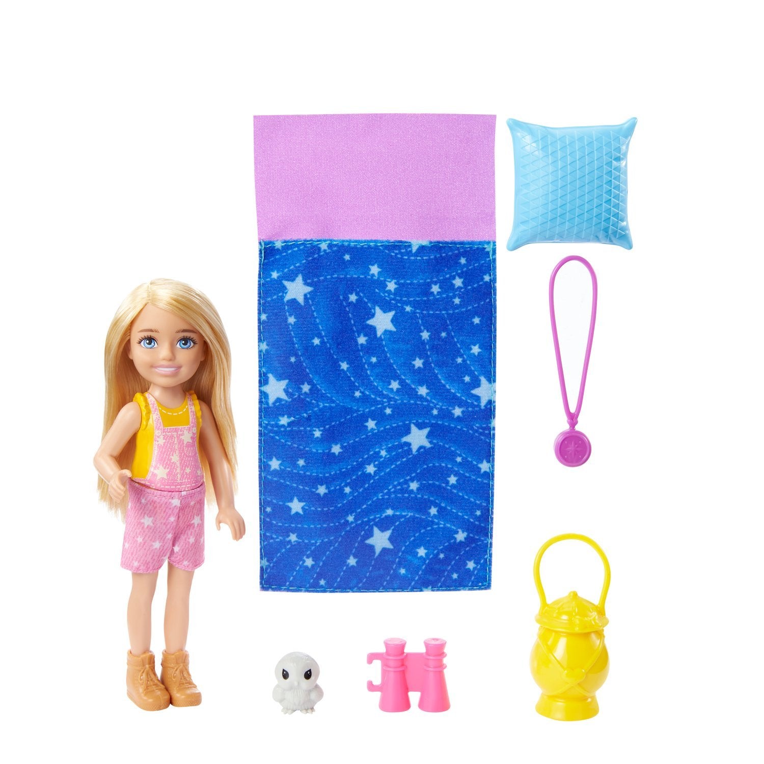 Barbie Camping Chelsea Docka