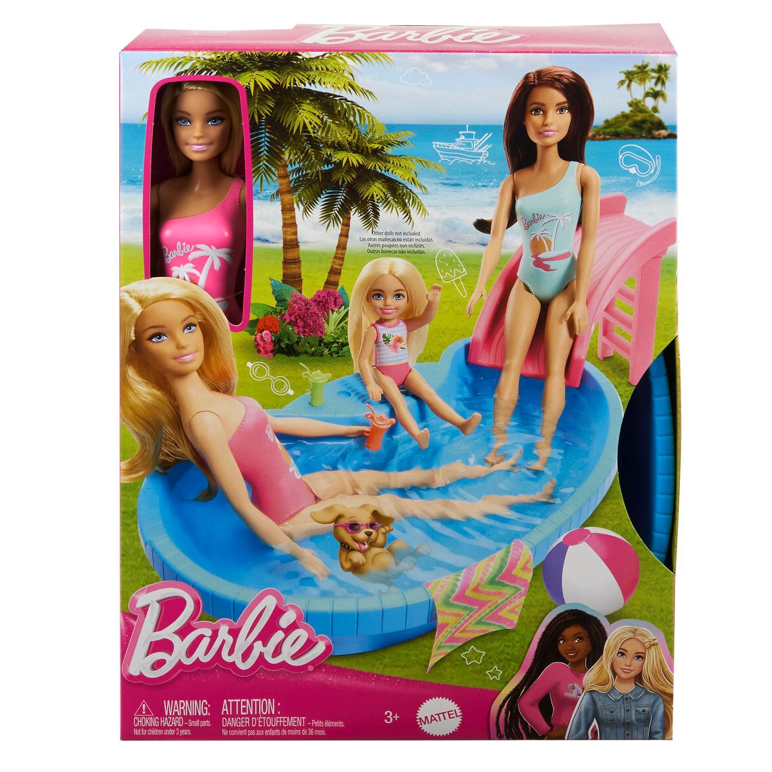 Barbie pool og dukke