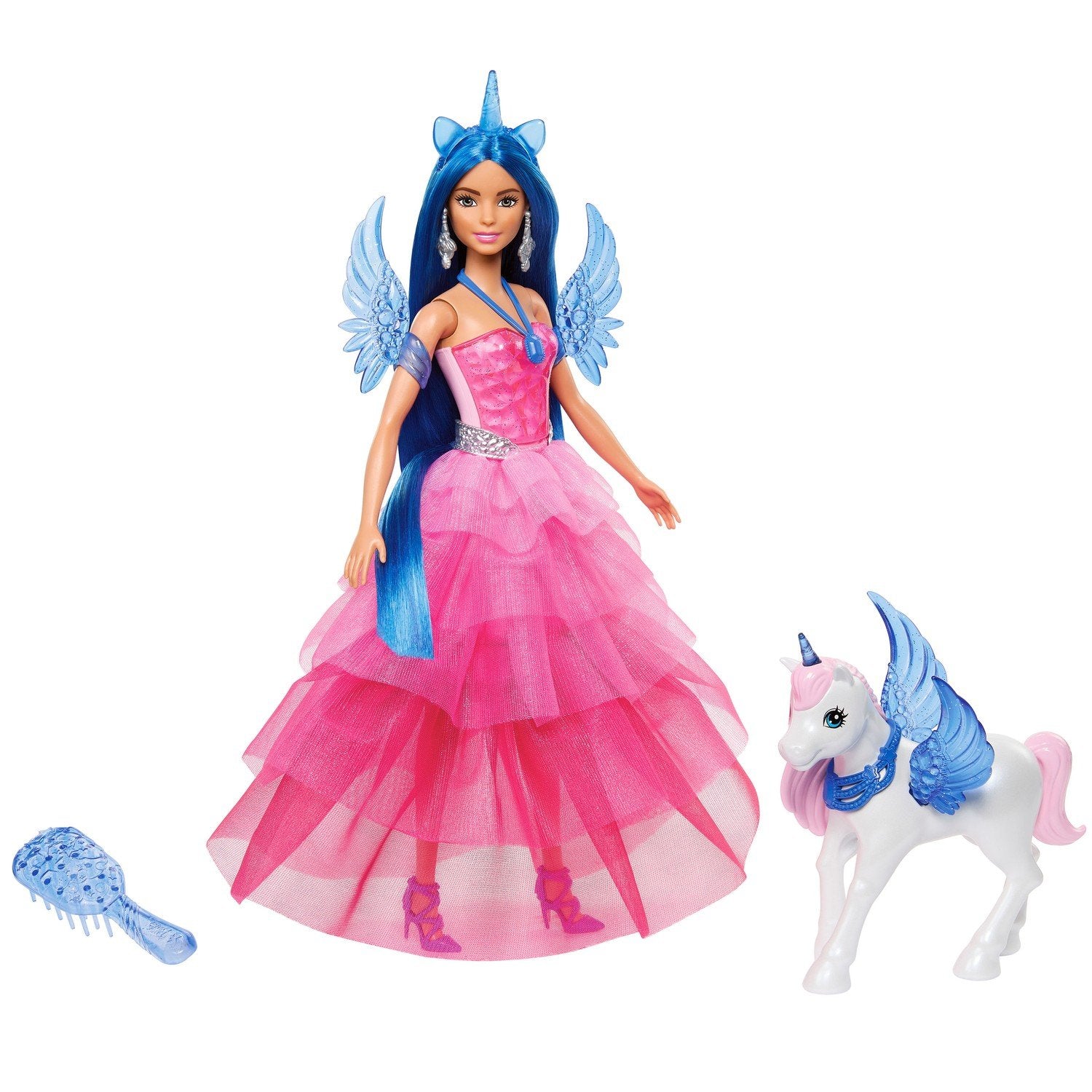 Barbie safir Alicorn dukke