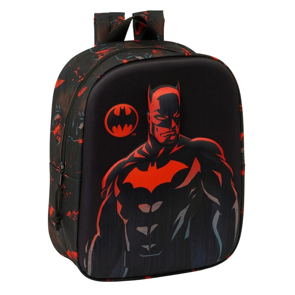 Batman 3D-ryggsäck, 27 cm storlek, slitstarkt material