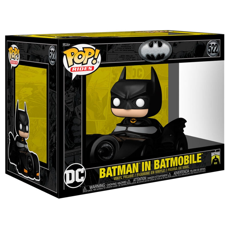 Batman Batmobile-figur, Deluxe-storlek, actionleksak för samlare