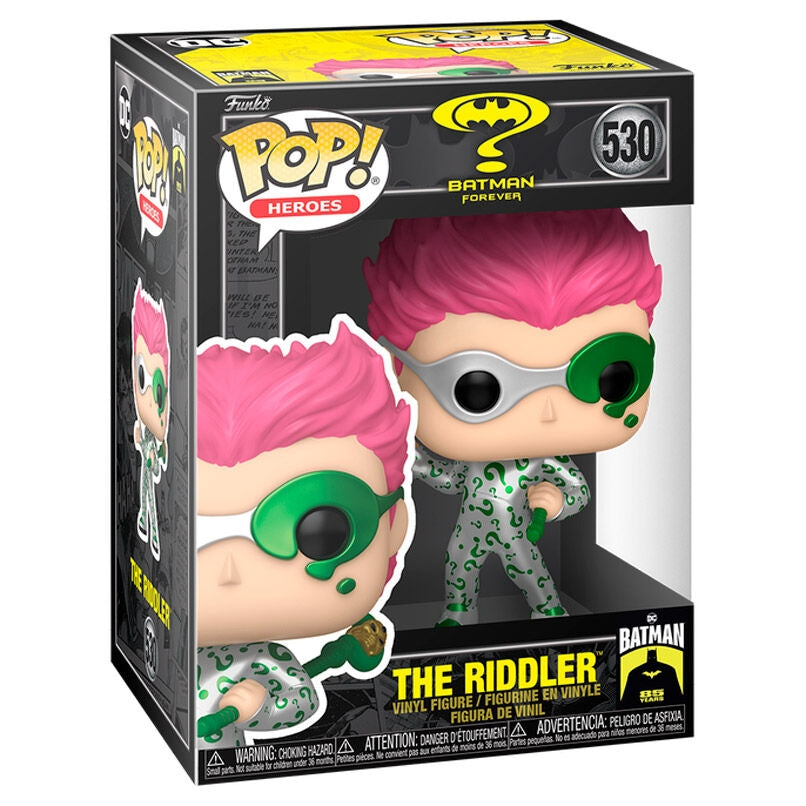 Batman Forever Riddler POP-figur – samlarbar vinylleksak