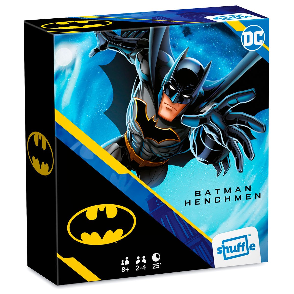 Batman-brädspel för 2-4 spelare, strategi och äventyr
