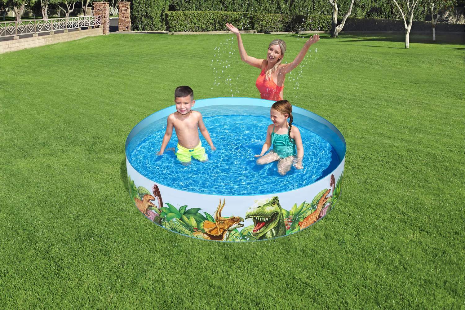 Bestway Dinosaurue Barnpool 183 X 38 Cm