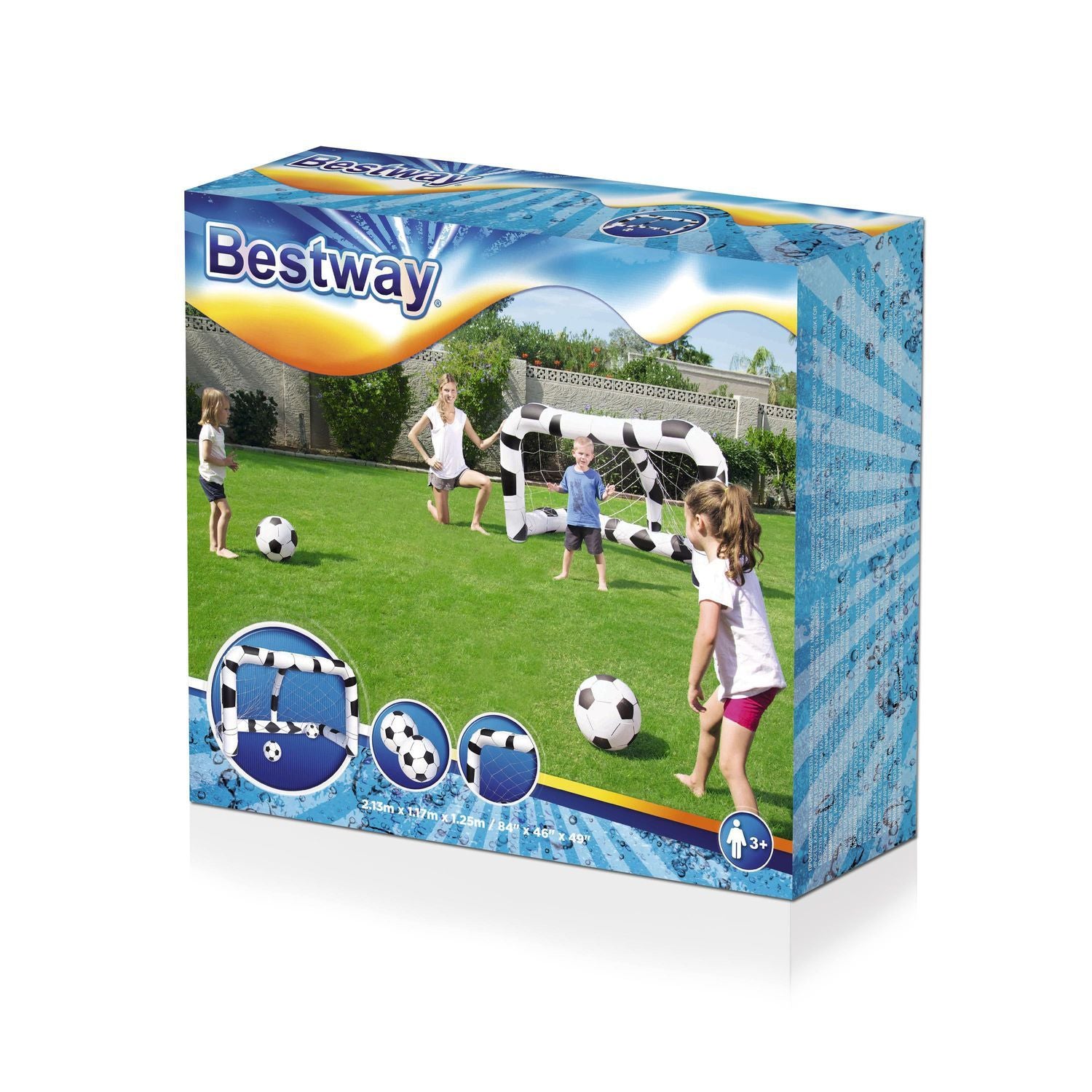 Bestway Fodboldmål 213 X 117 X 125 Cm