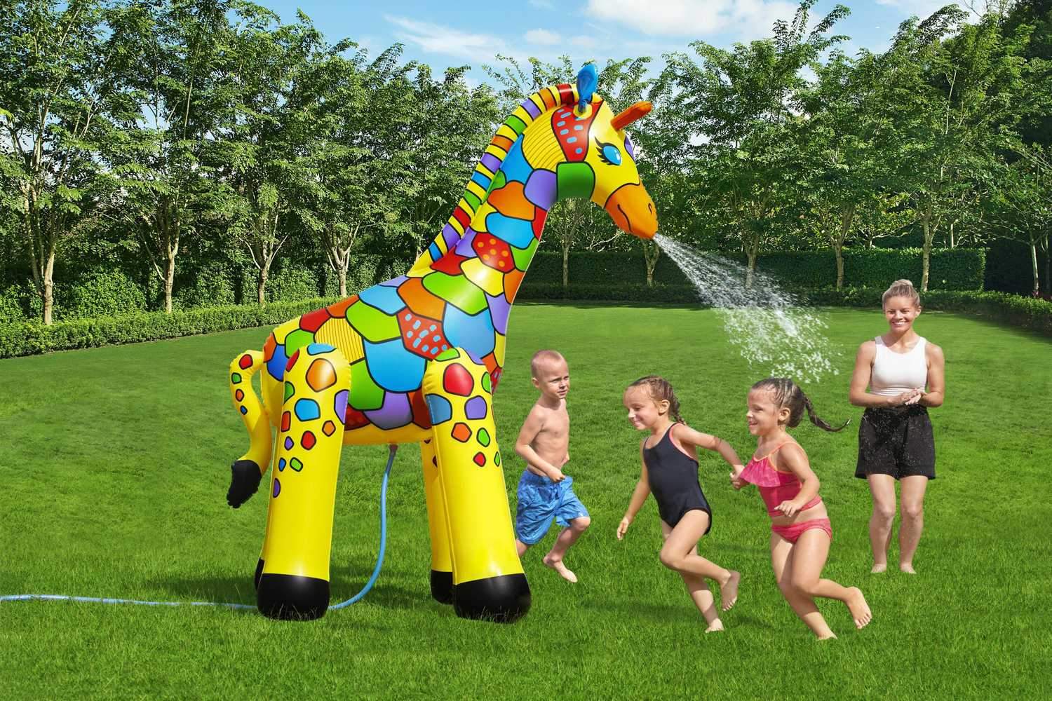 Bestway Vattensprutande Giraff 142 X 104 X 198 Cm