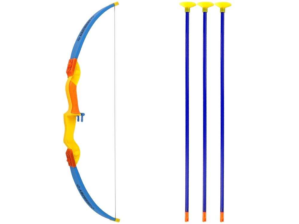 Bueskydning til børn: Sportsbue, skjold, 3 pile - Orange Fun