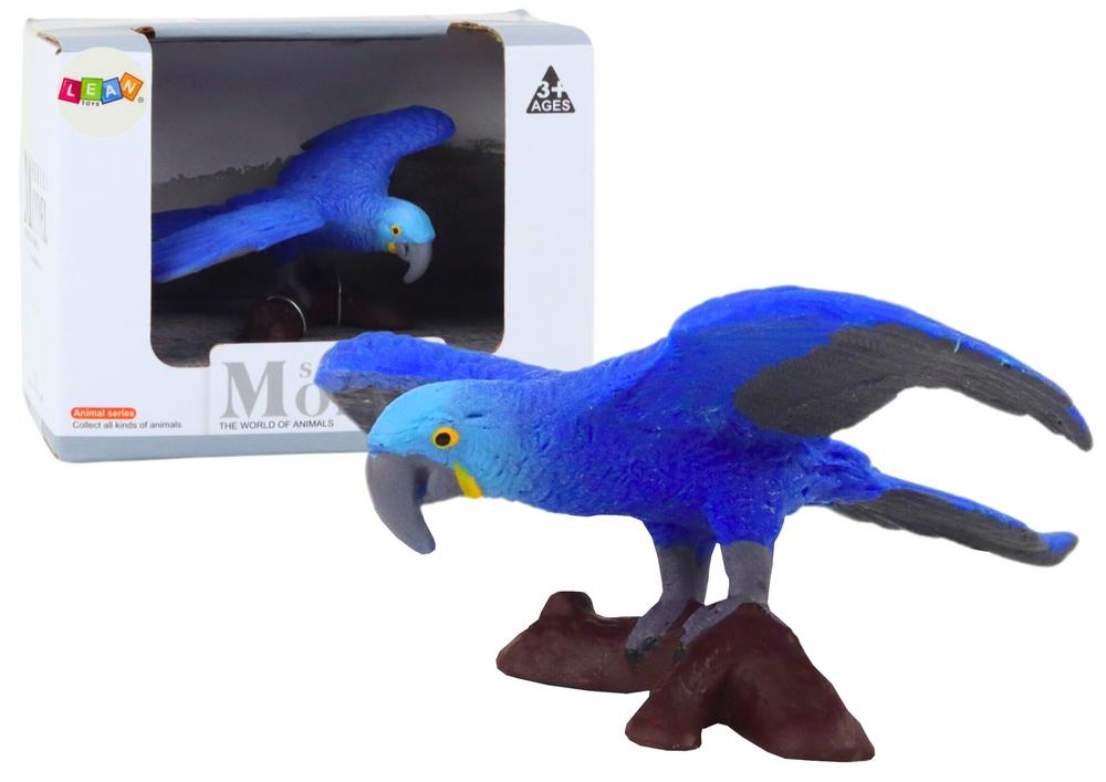 Blå Macaw Papegojfigur - Animals of the World Series