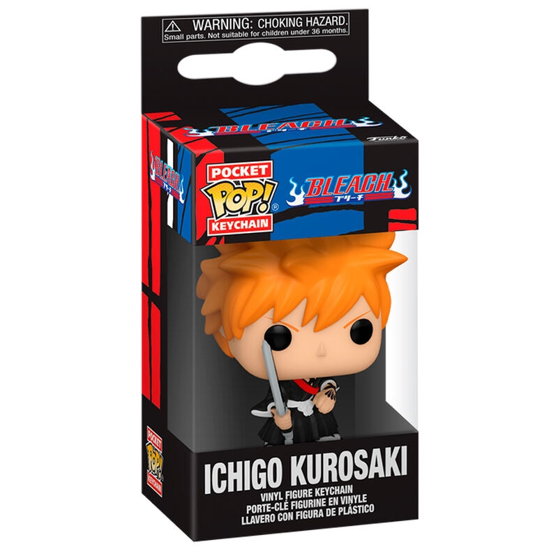 Bleach Ichigo Kurosaki Pocket POP-nyckelring, samlarfigur