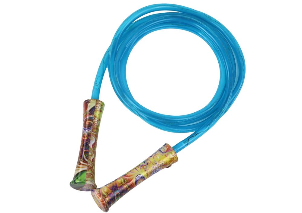 Blue Glowing Jump Rope: Fun & Fitness for Kids, 2,1M