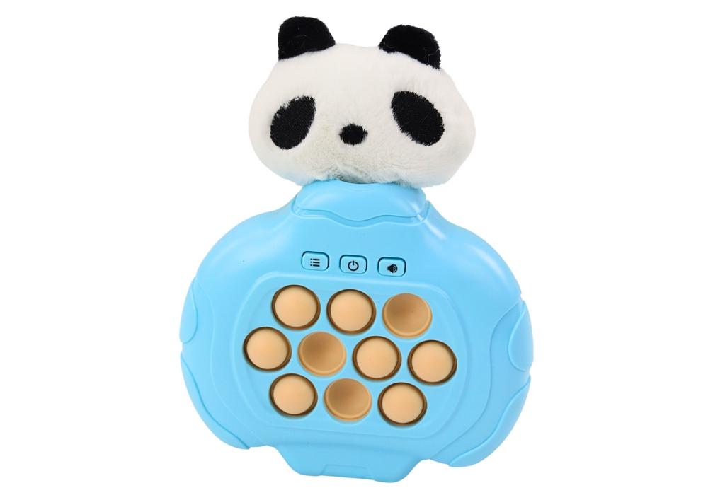 Blue Panda Pop-It-spel: 4 lägen, vibrationer, ljudeffekter