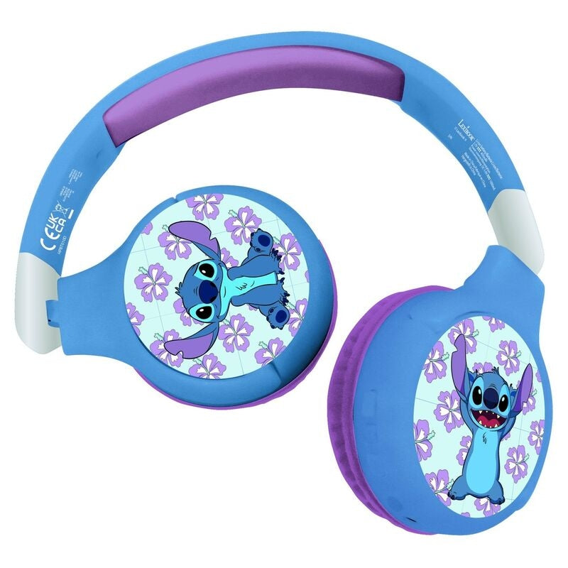 Bluetooth trådlösa hörlurar med Disney Stitch Design