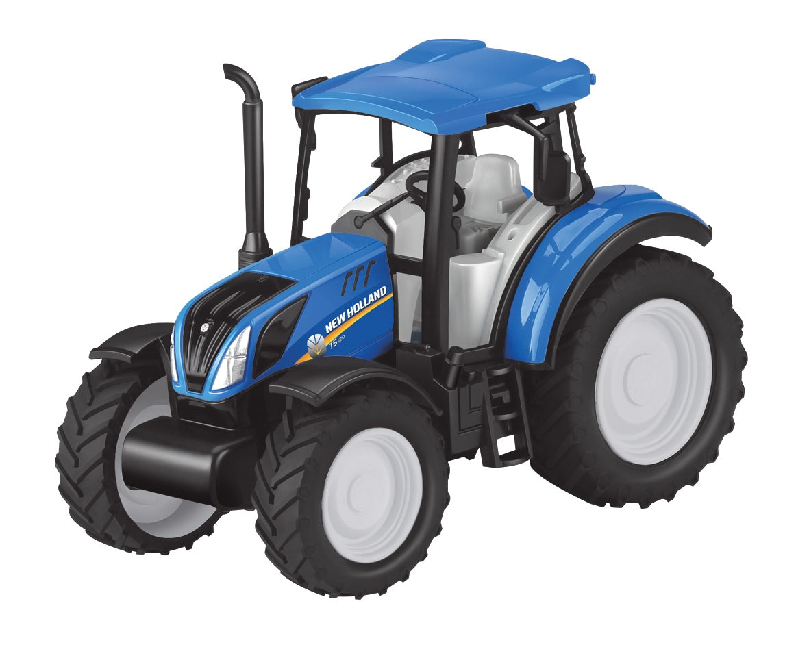 Bondgårdslekset med traktor, släpvagn och djur, 21 delar