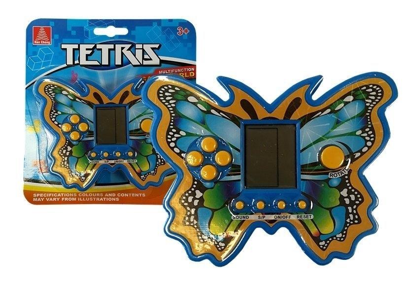 Brick Game Tetris: Butterfly Blue Edition