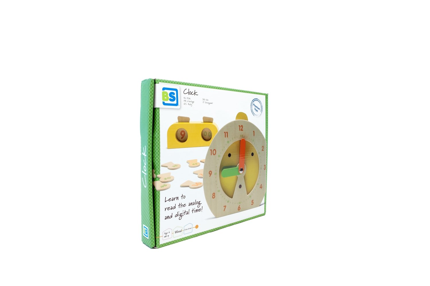 Bs Toys Educational Game "Clock"