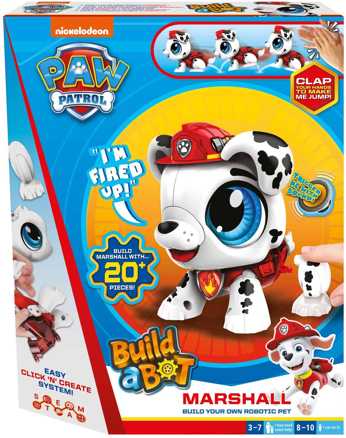 Build A Bot Sound Paw Patrol Marshall