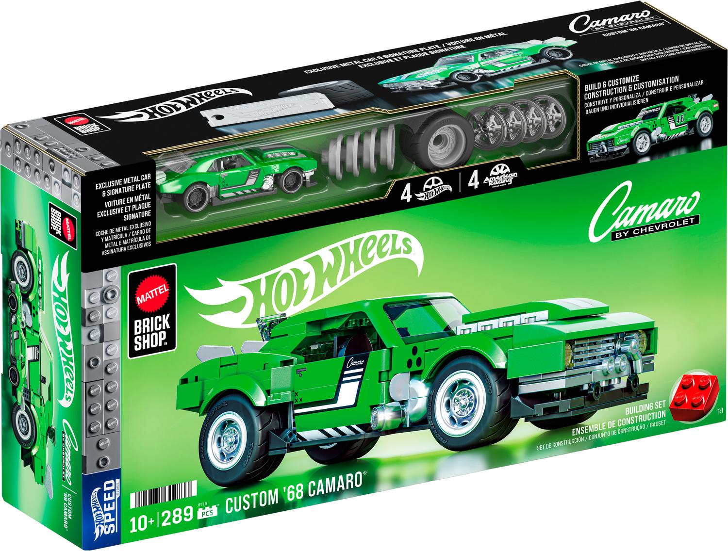 Bygg din egen specialbyggda Camaro-modellbyggsats från 1968, skala 1:32