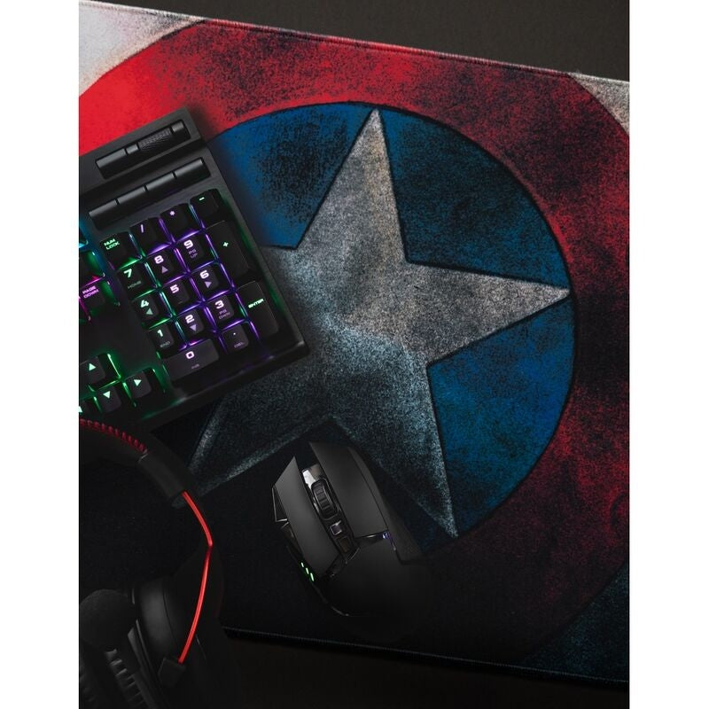 Captain America spelbordsmatta, stor storlek, slitstarkt material