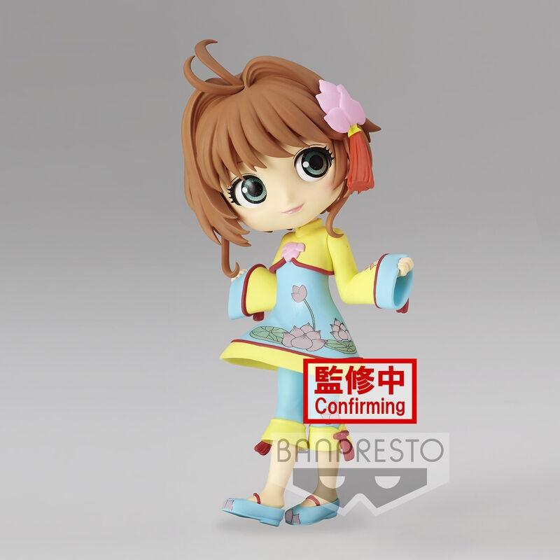 Cardcaptor Sakura Klart kort Sakura Kinomoto Ver.A Q cheeks Sakura 14cm