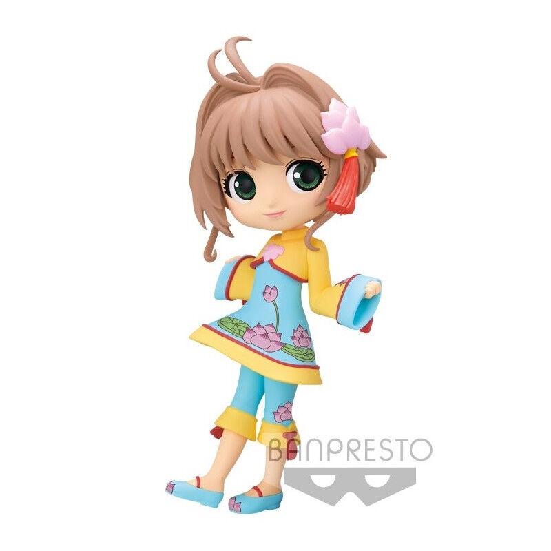 Cardcaptor Sakura Klart kort Sakura Kinomoto Ver.A Q cheeks Sakura 14cm