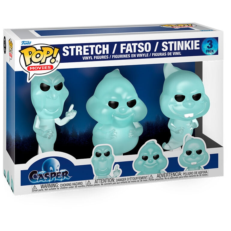 Casper Ghostly Trio Pop Pack med 3 samlarfigurer