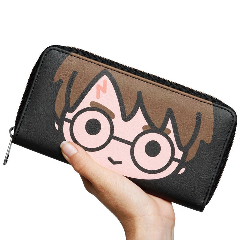 Chibi Harry Potter-plånbok för kort och kontantförvaring